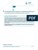 Pembrolizumab For Treating Persistent Recurrent or Metastatic Cervical Cancer (Published 2 Jan 2024)