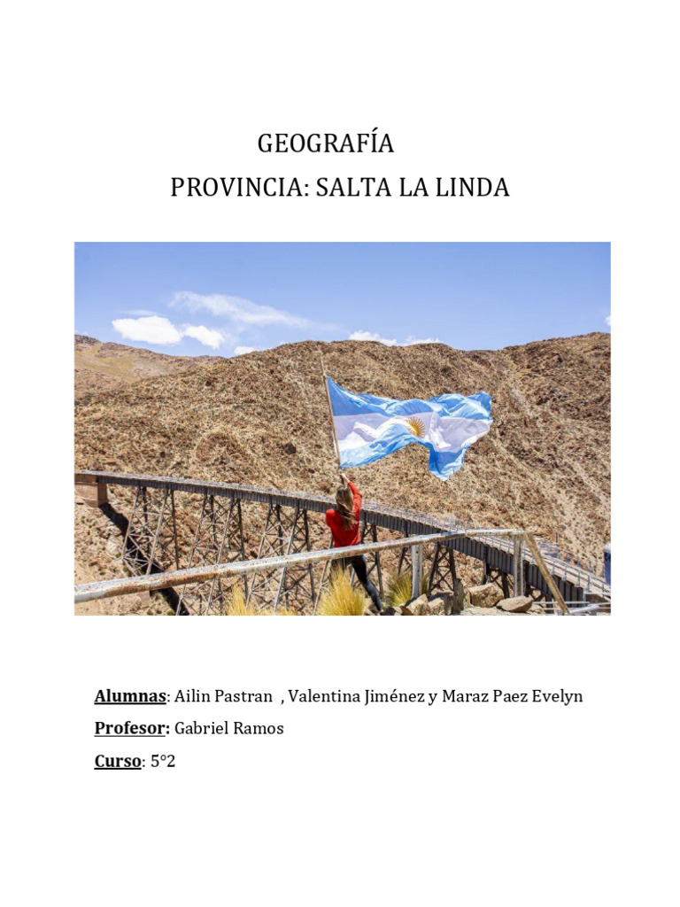Población y Economía en Salta 2022 | PDF | Economias
