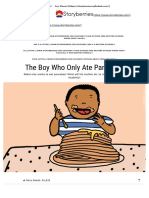 The Boy Who Only Ate Pancakes _ Bedtime Stories