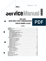 Raio Shack Sangean 803 DX440 Service Manual