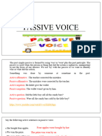 Passive voice explanation