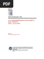 Download 4 Kreatif Dan Inovatif by Bubud Rahardjo R SN73214734 doc pdf