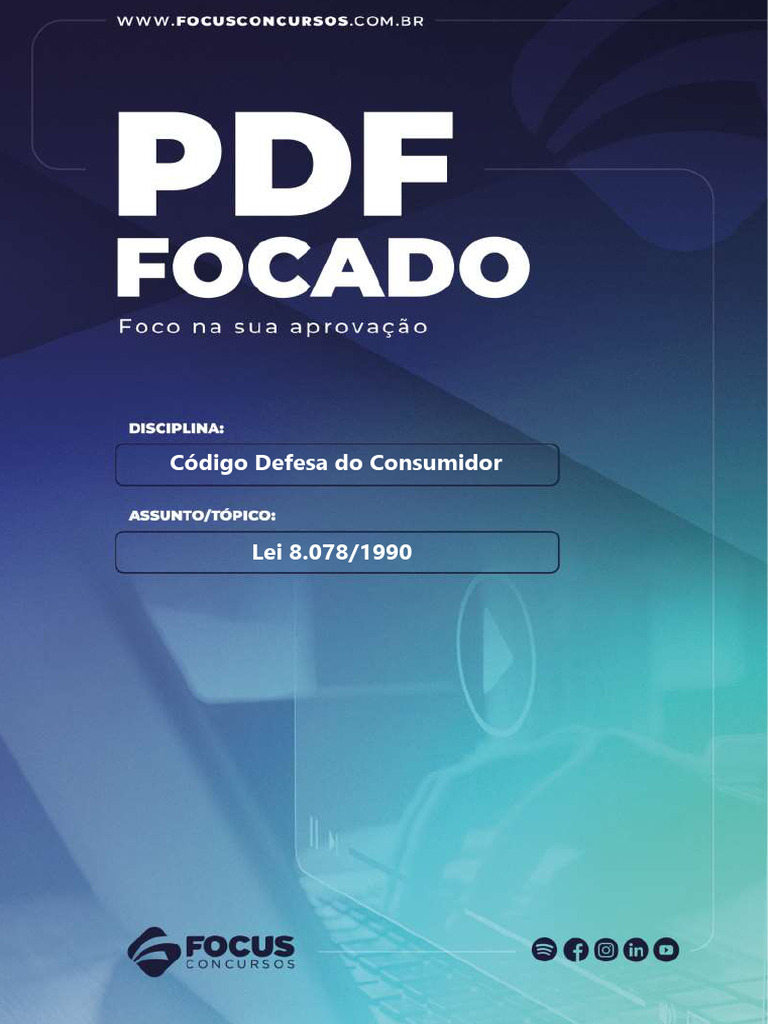 Cod - Def - Consumidor - Introdução e Princípios | PDF | Proteção ao ...