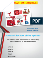 Fire Hydrant System NFPA 14