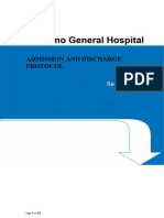 Admission and Discharge Protocol 