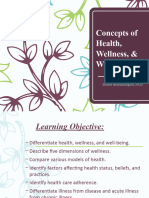 Concepts of Health and Illness