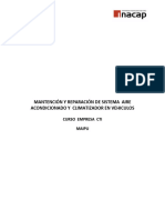 Proi-09-057 Mantención y Reparación de Sistema Aire y Climatizador en Vehiculos Manual