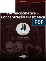 Mapa Mental farmacocinetica concentração plasmatica