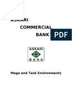 Askari Commercial Bank LTD.: Mega and Task Environments
