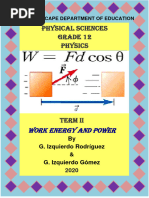 Grade 12 Physics Formula Sheet | PDF | Mass | Electronvolt
