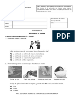 Evaluación Módulo 3 Ciencias