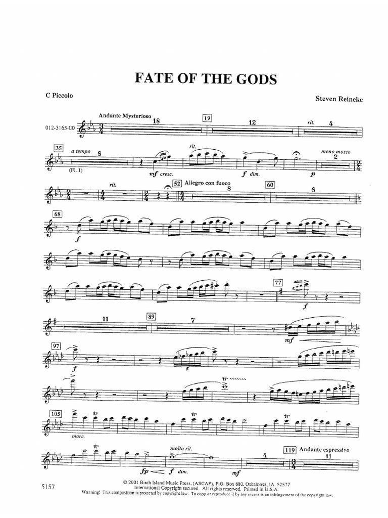 Fate of The Gods - Parts | PDF
