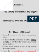 The Theory of Demand, and Supply
