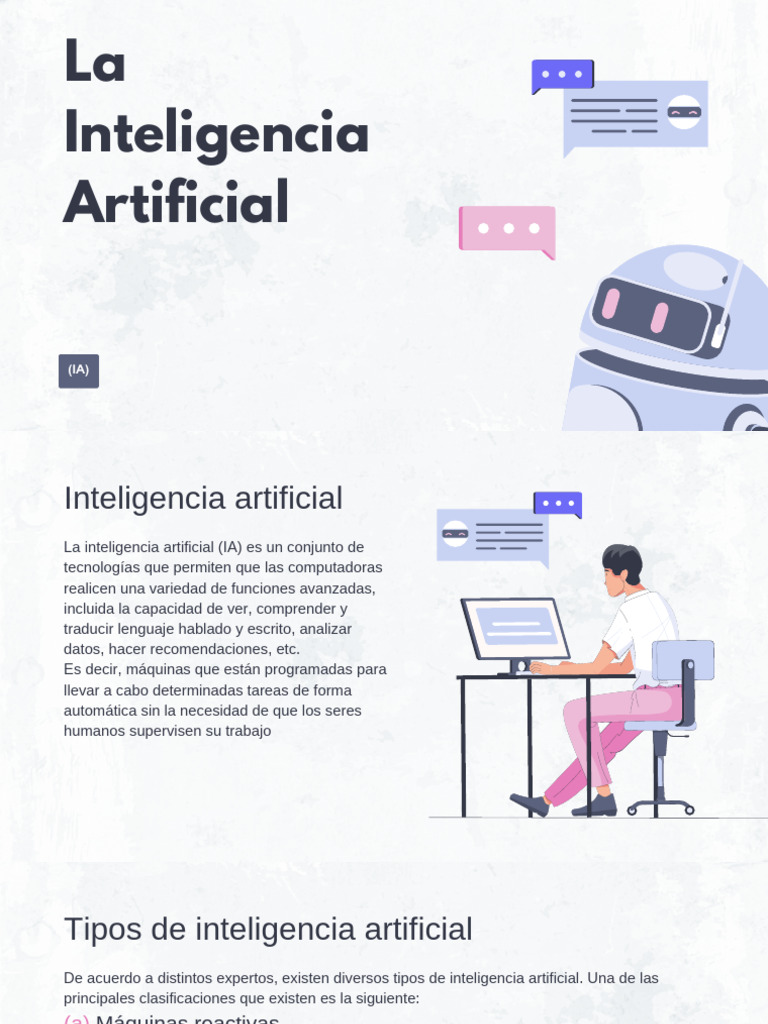 Tipos y Usos de la Inteligencia Artificial | PDF | Inteligencia ...