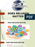 Does Religion Matterv 2