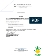 Certificado Laboral