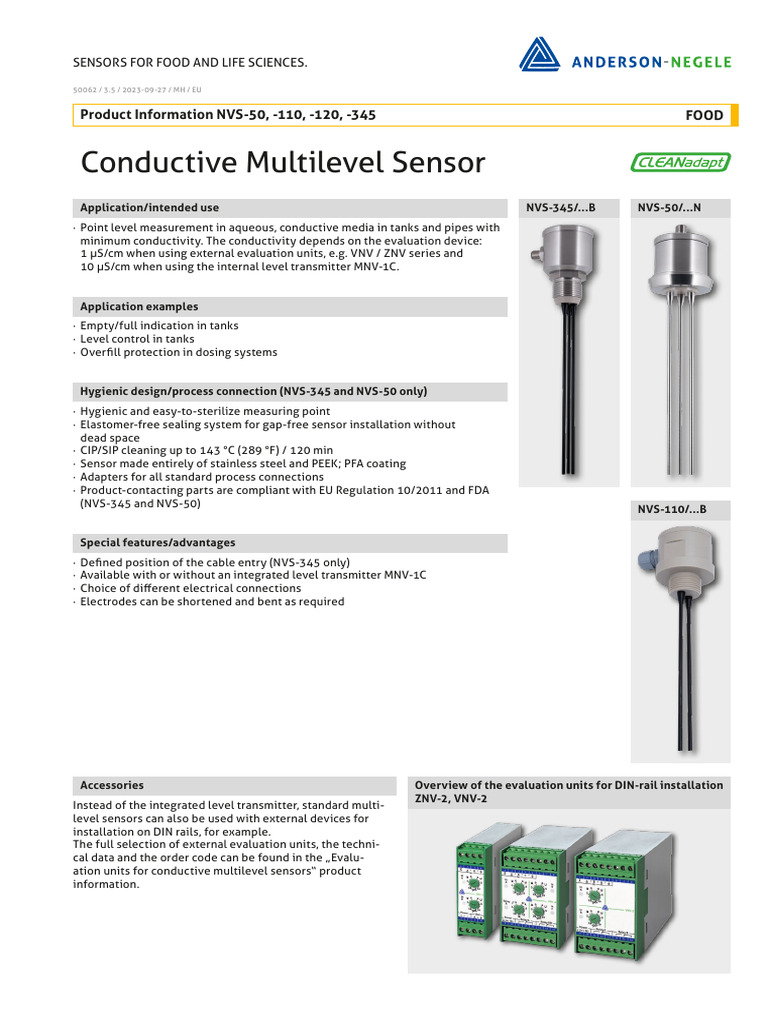 NVS 345 50 110 120 - 50062 - en | PDF | Electrical Connector ...