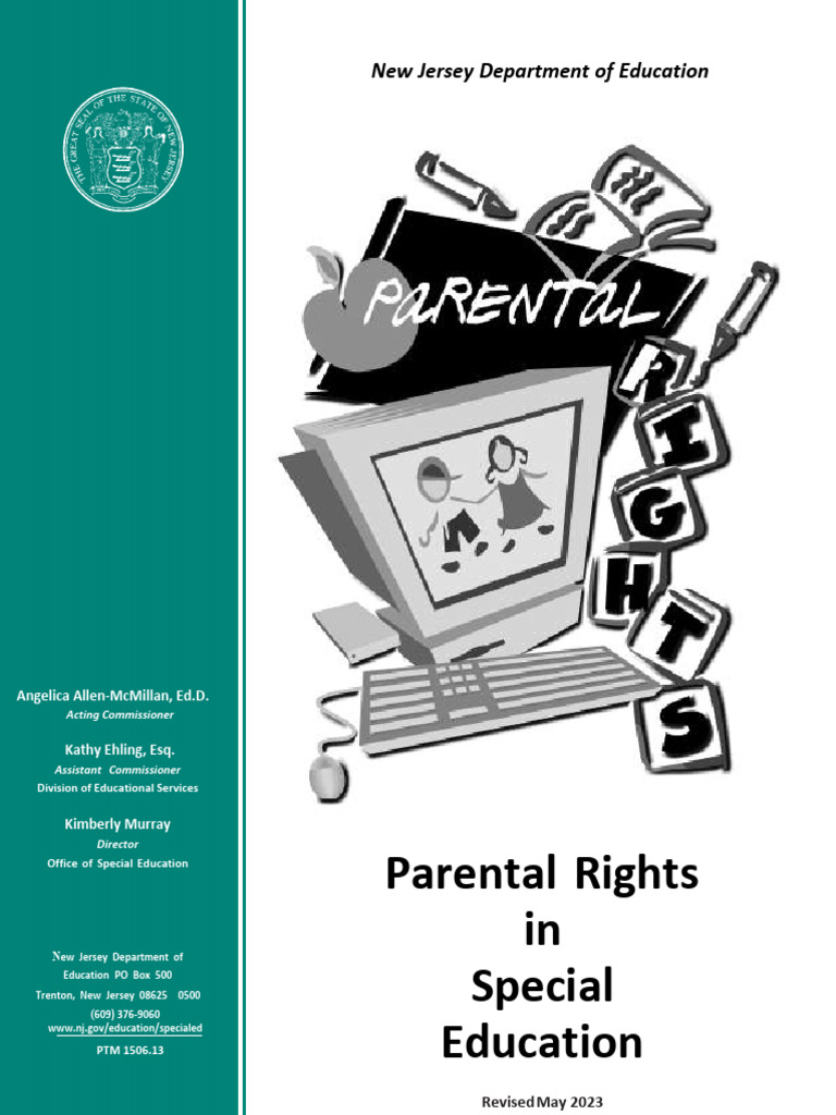 NJ Parental Rights in Special Education | PDF | Individualized ...
