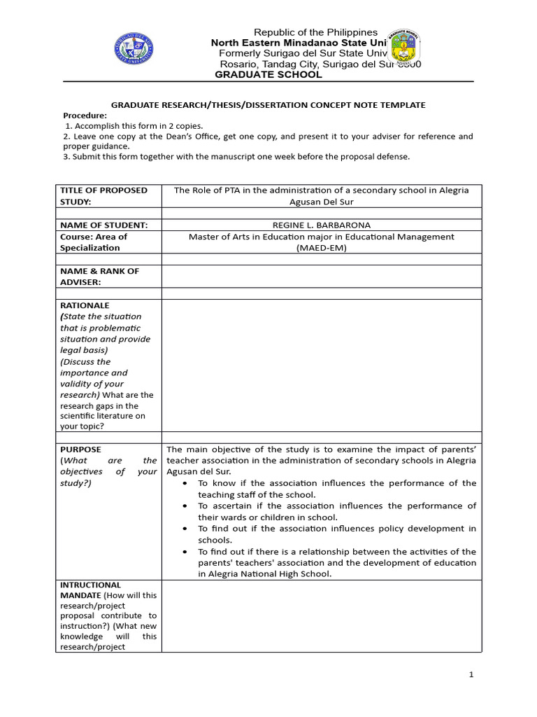 PTA's Impact on Secondary School Admin | PDF | Cognition | Science