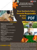 Guía Sanitaria Sobre Tenencia Responsable de Animales