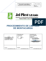Pro-11 Limpieza Del Montacarga.