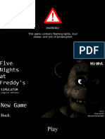 FNAF Simulator V 1.12.0 (English Edition)