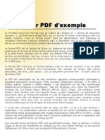 PDF Exemple