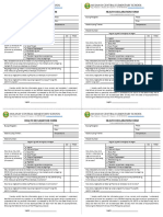 Health Declaration Form Short