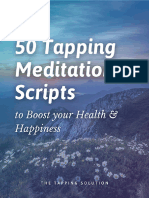 50 Tapping Meditation Scripts Digital Book