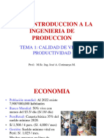 1. CALIDAD DE VIDA,PRODUCTIVIDAD Y EMPRESA