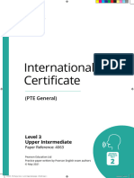 International Certificate Practice Tests 2 - Level 3 Upper Intermediate - SPOKEN