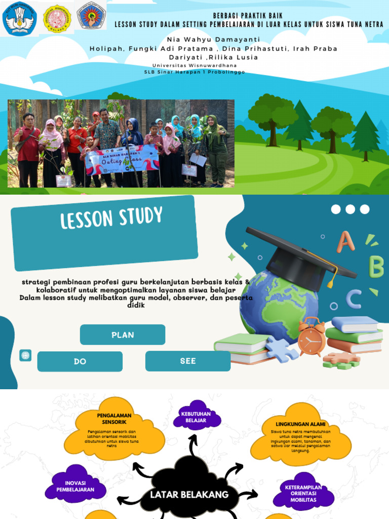 Lesson Study untuk Siswa Tuna Netra | PDF | Karier & Perkembangan