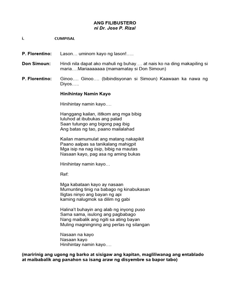 Fili Script Revised 2015 | PDF