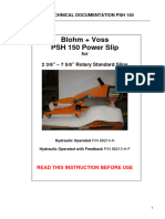 B+V Manual - Power Slip, Pneumatic, PSH 150 - 88210-H-F-D Rev003