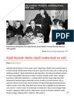 Gabi Novak - Malo Riječi Treba Kad Se Voli - XXZ Portal