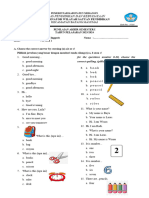 Soal Bahasa Inggris Kelas 1