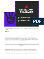 Atividade de Estudo - Responsabilidade Social, Ambiental e Governança Corporativa - 42 2024