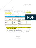 Comunicado Bimestrales 1ro A 3ro de Secundaria