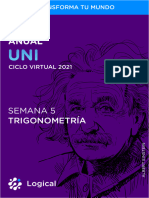 Trigonometria Anual - Uni Sem05 Resolución de Triángulos Rectángulos