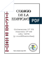 Codigo de Edificacion