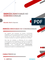 ENERGIAS RENOVABLES NO CONVENCIONALES