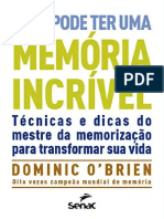 VOCÊ PODE TER UMA MEMORIA INCRIVEL_DOMINIC O'bRIEN