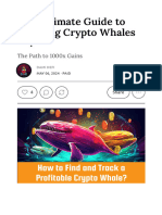 The Ultimate Guide To Tracking Crypto Whales ?