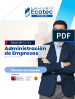 ADMINISTRACION DE EMPRESAS POSGRADO Presencial 2023 4