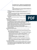 El Razonamiento Inductivo y Deductivo Dentro Del Proceso Investigativo en Ciencias Experimentales y Sociales