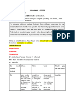 Informal & Formal Letter - 01 VSTEP 04.2024