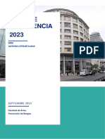 Plan de Emergencia Sede Alfonso Letelier Llona 2023
