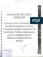 DIRECTIVA N°002-2012-GRSM-GRI
