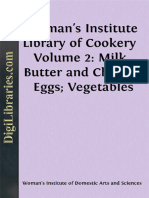 Womans Institute Library of Cookery Volume 2 Milk B