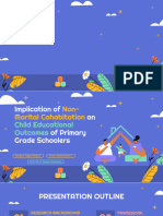 Thesis Proposal Presentation_ Non-Marital Cohabitation and Child Educational Outcomes